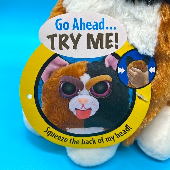 Feisty Pets 10" Plush - Mary Monstertruck Calico Cat - Picture 4 of 6